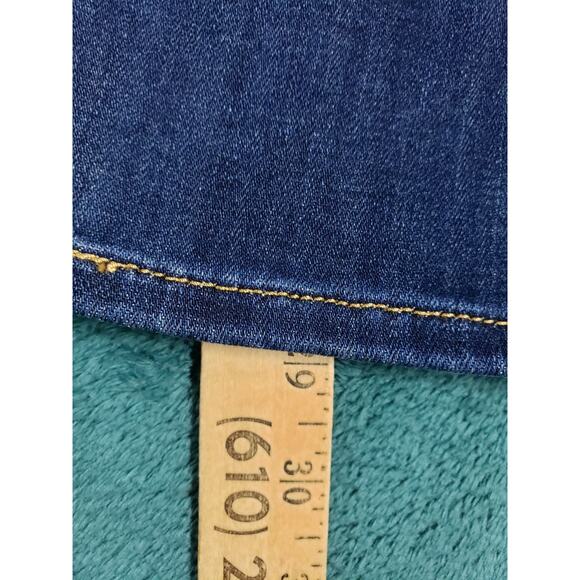 Levis 724 Jeans Size 0 Short Womens Blue Pants Stretch High Rise Straight NWT - Picture 11 of 16